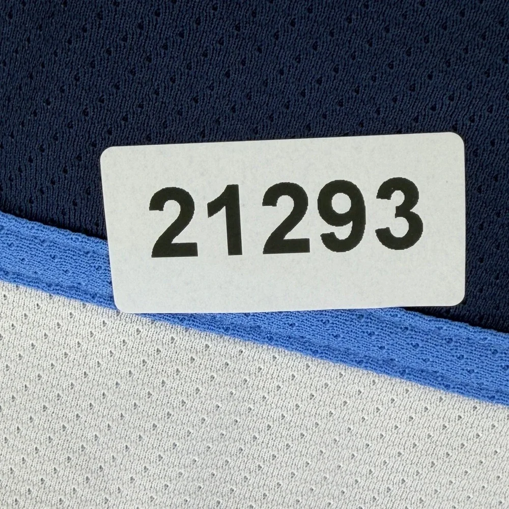 Bauer Team Hockey Jersey Youth‎ Medium Navy Blue Maple Leafs Johnson 31 09J-29H